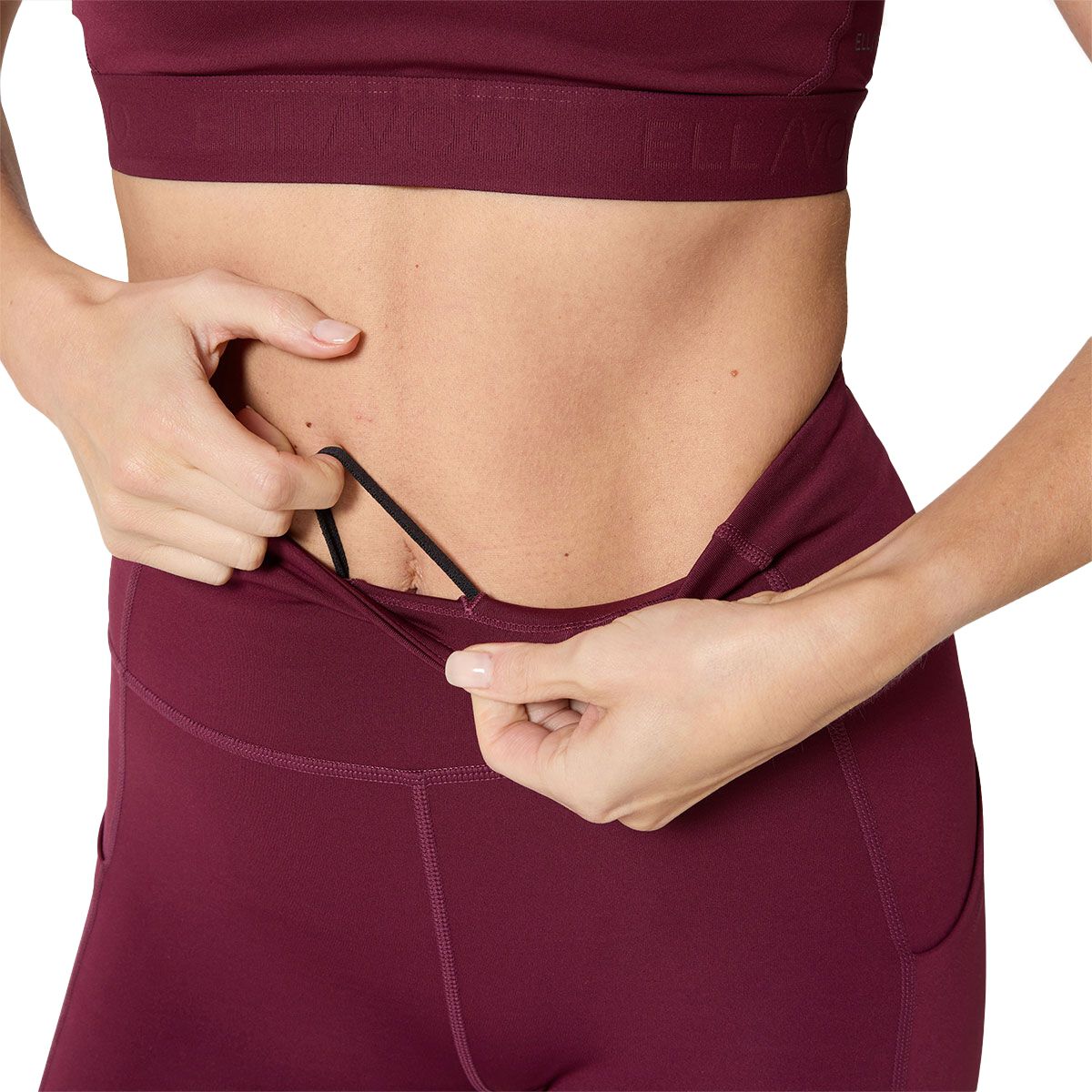 Ell/Voo Womens Essentials 3/4 Pocket Tights