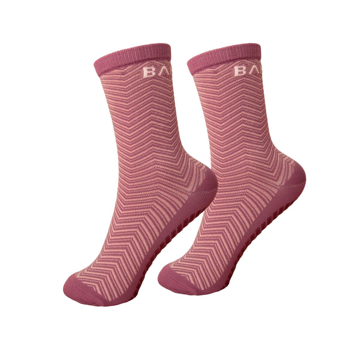 Bahe Grippy Chevron Ankle Socks