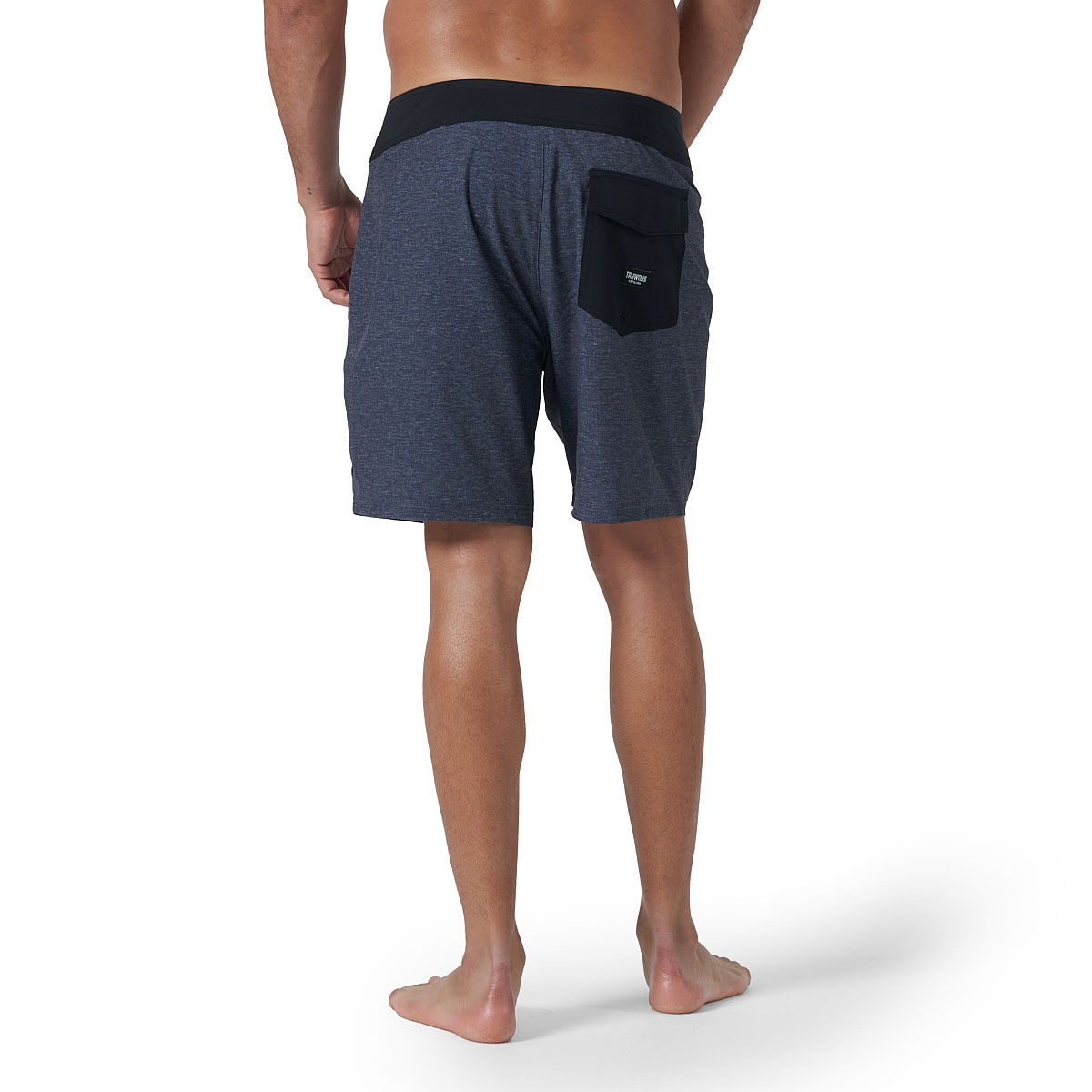 Tahwalhi Mens Solid Board Shorts