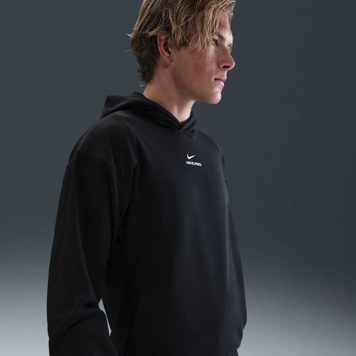 Nike Pro Mens Dri-FIT Midlayer Pullover Training Hoodie