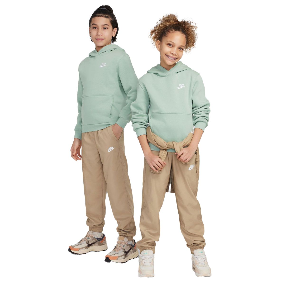 Nike Junior Sportswear Club Fleece Logo Pullover Hoodie