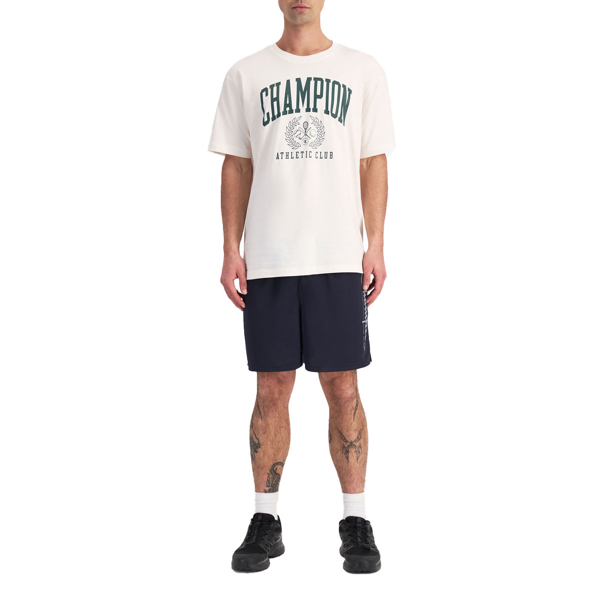 Champion Mens Graphic Short Sleeve Tee