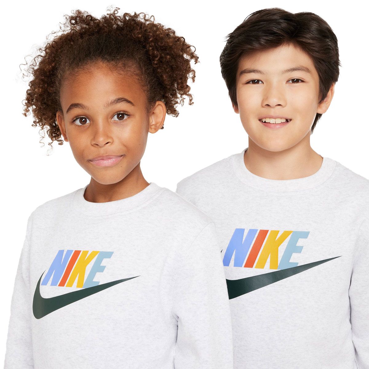 Nike Junior Sportswear Club Fleece HBR Crew Sweatshirt
