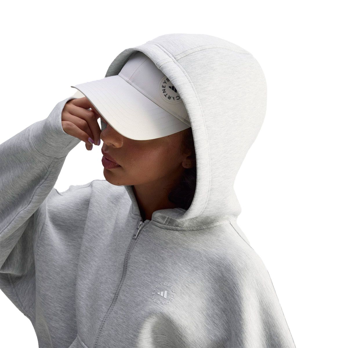 adidas by Stella McCartney Womens Scuba Pullover Hoodie