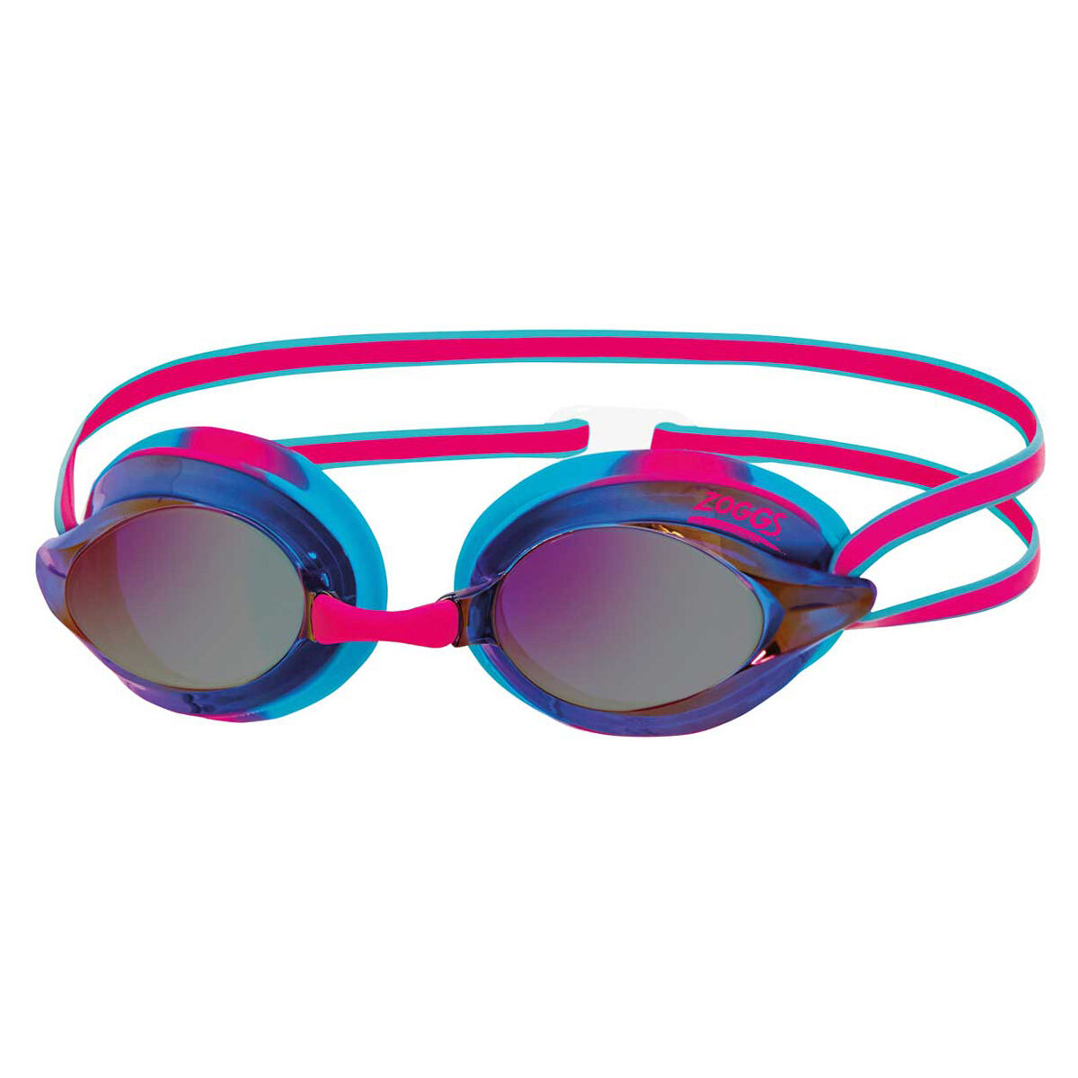 Zoggs Adults Racespex Rainbow Mirror Goggles