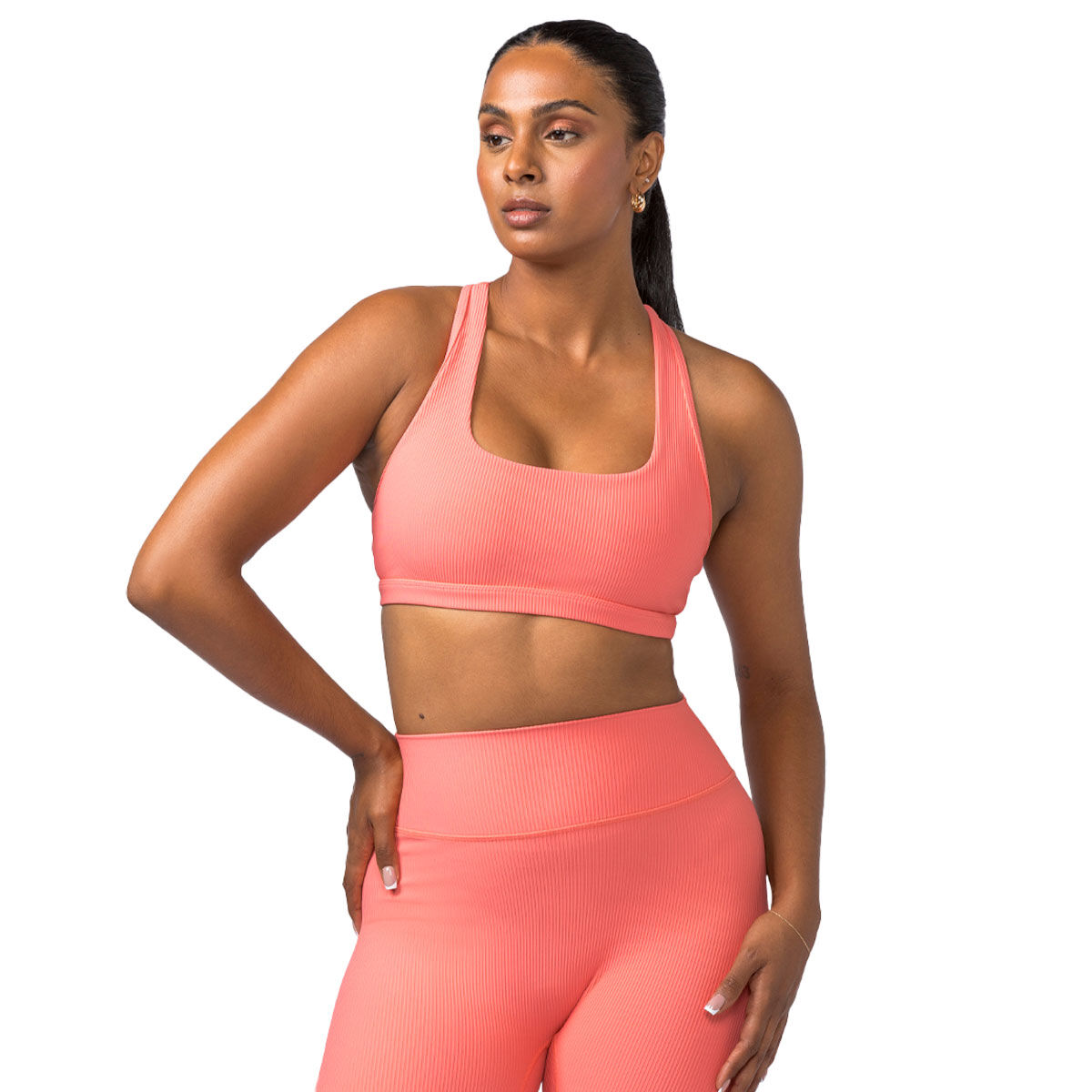 Muscle Nation Womens Flex Rib Sports Bra