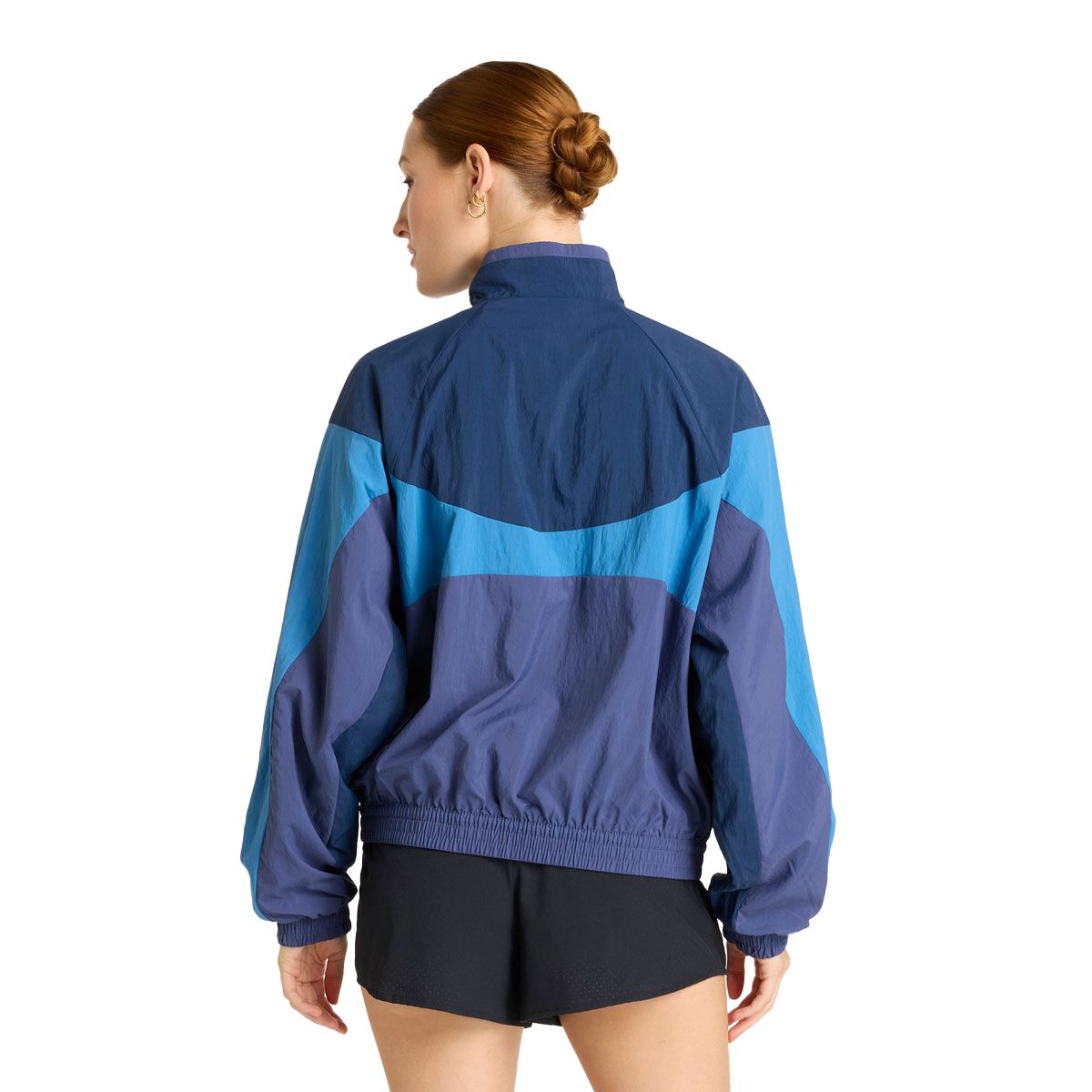 New Balance Womens Colour Blocked Woven Jacket