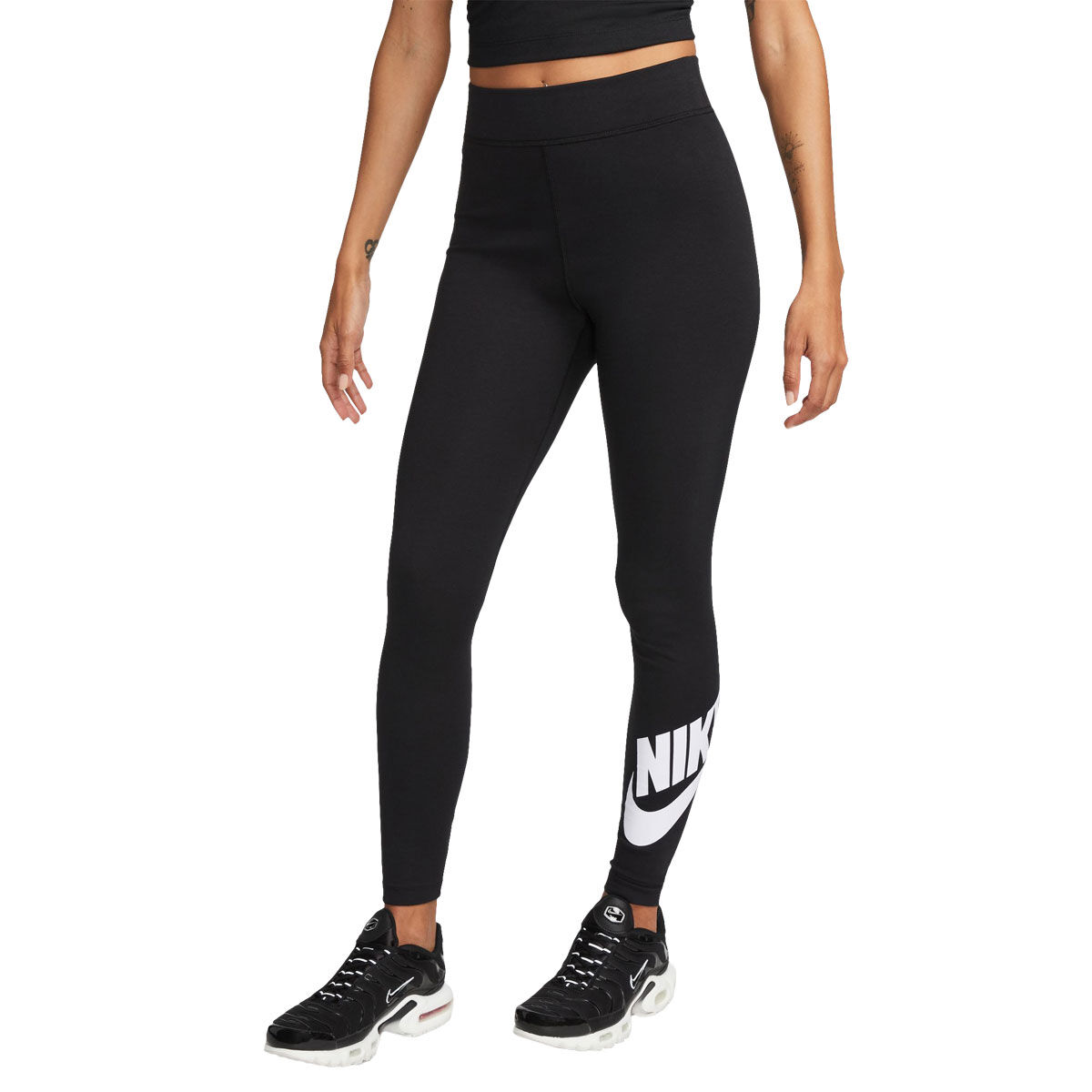 Nike Womens Sportswear Futura Classic Graphic High Rise Tights