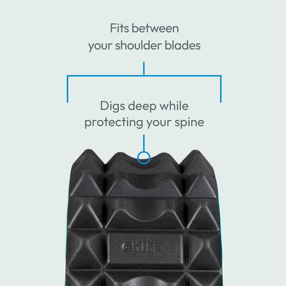 Chirp Wheel XR 10 Inch Acupressure Foam Roller