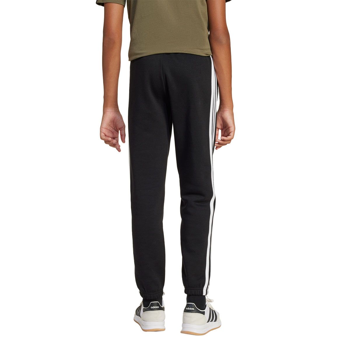 adidas Junior Essentials Fleece 3-Stripes Jogger Track Pants