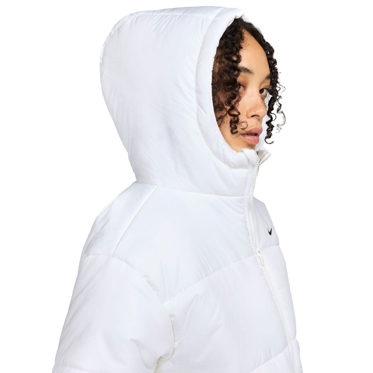Nike Womens Sportswear Therma-FIT Classic Hooded Puffer Jacket