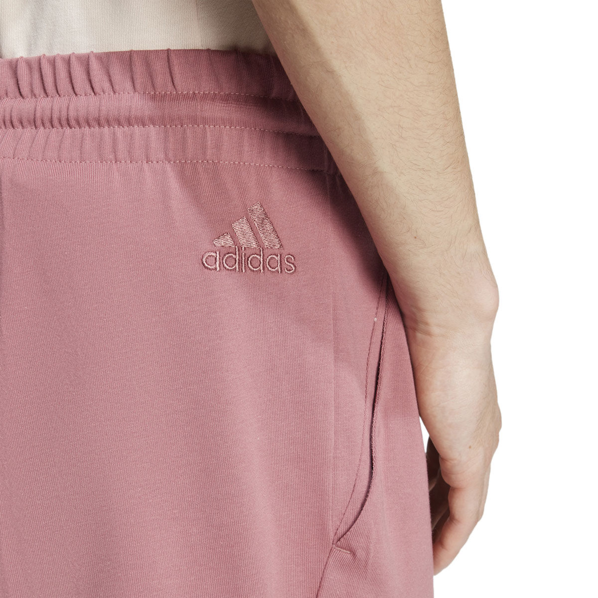 adidas Mens AEROREADY Essentials Single Jersey Linear Logo Shorts