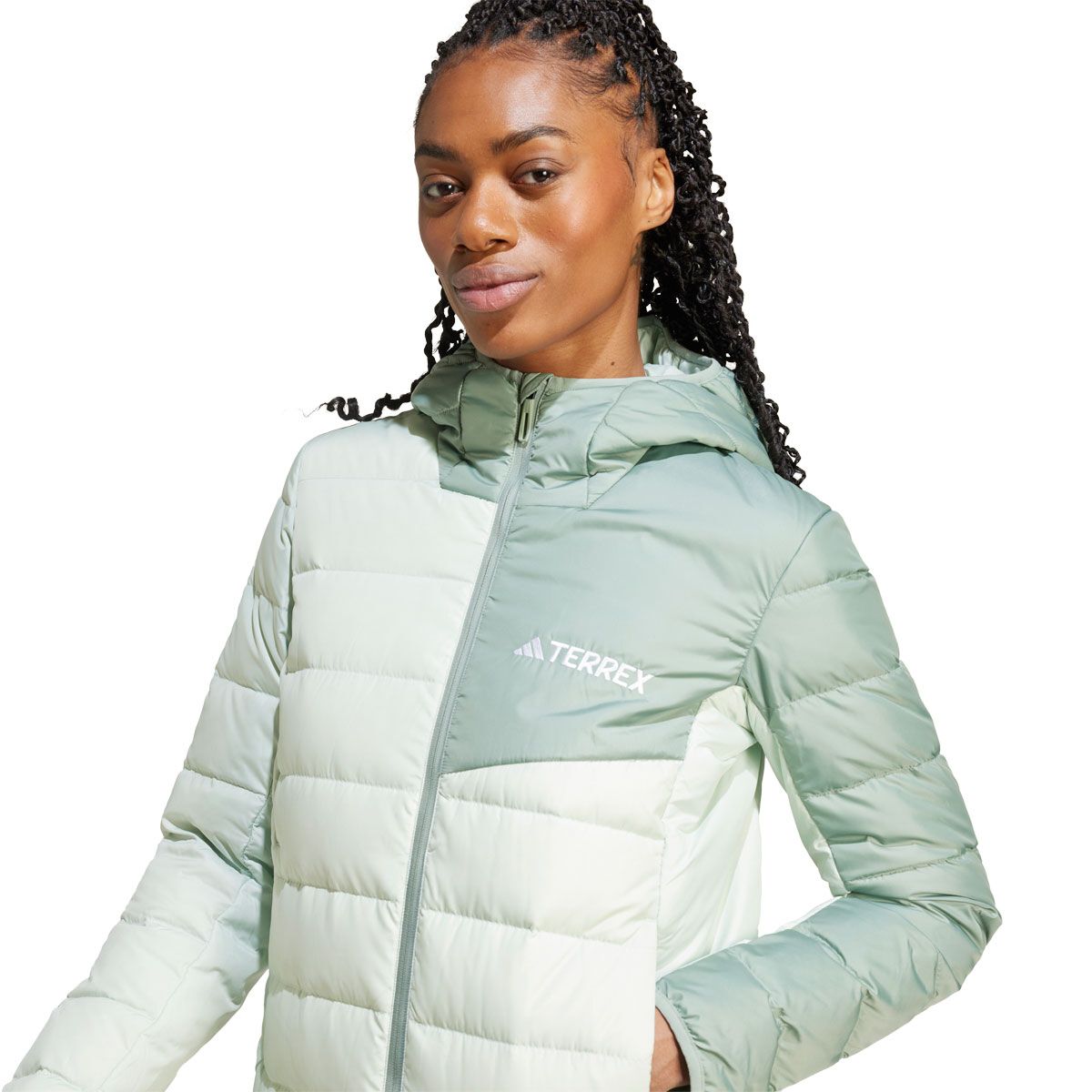 Adidas Terrex Womens Multi Light Down Hooded Jacket