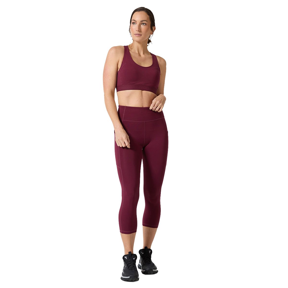 Ell/Voo Womens Essentials 3/4 Pocket Tights