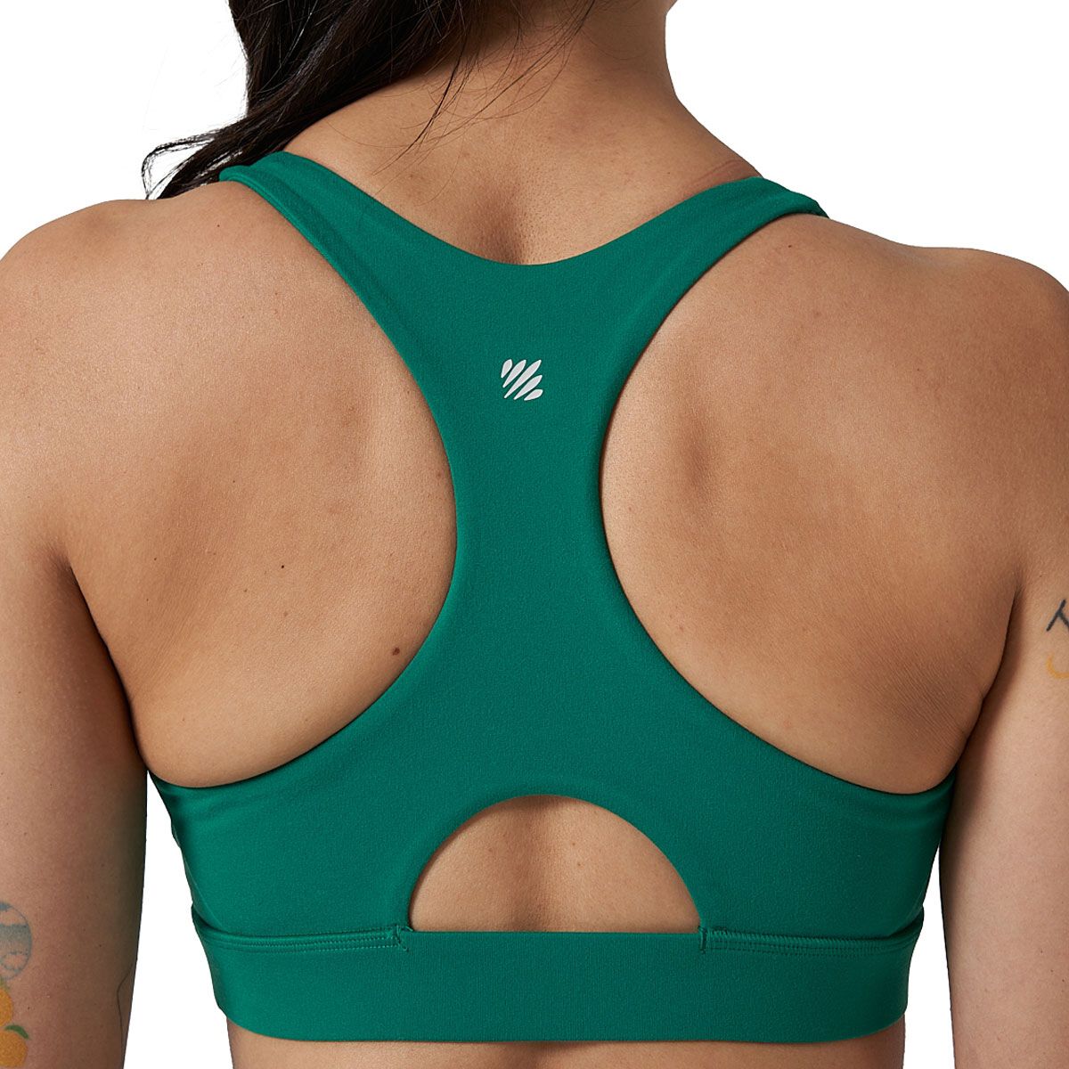 Ell/Voo Womens Studio Crop Sports Bra