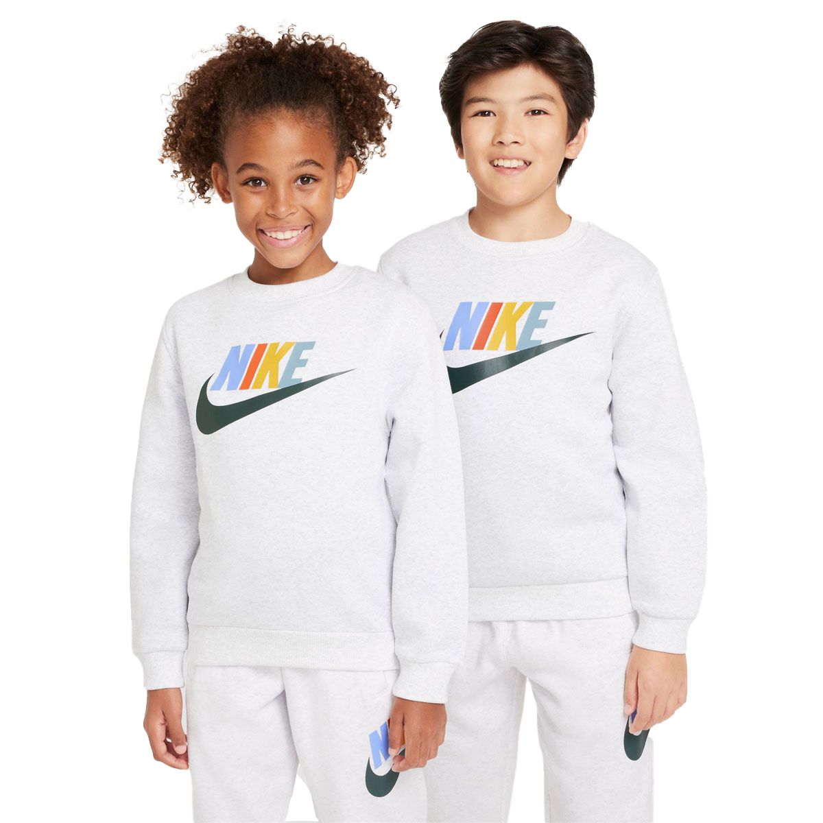 Nike Junior Sportswear Club Fleece HBR Crew Sweatshirt