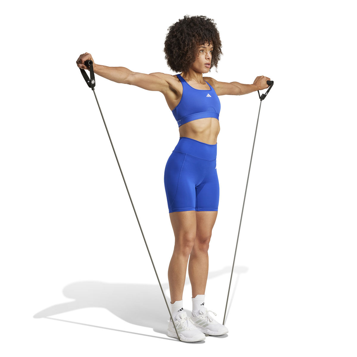 adidas Womens PowerReact Medium Support Training Sports Bra