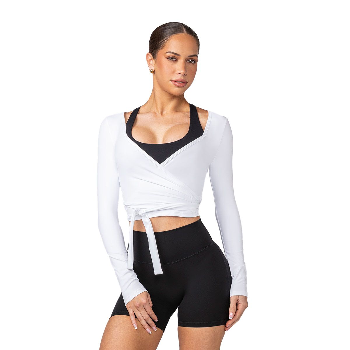 Muscle Nation Womens Bliss Wrap Top