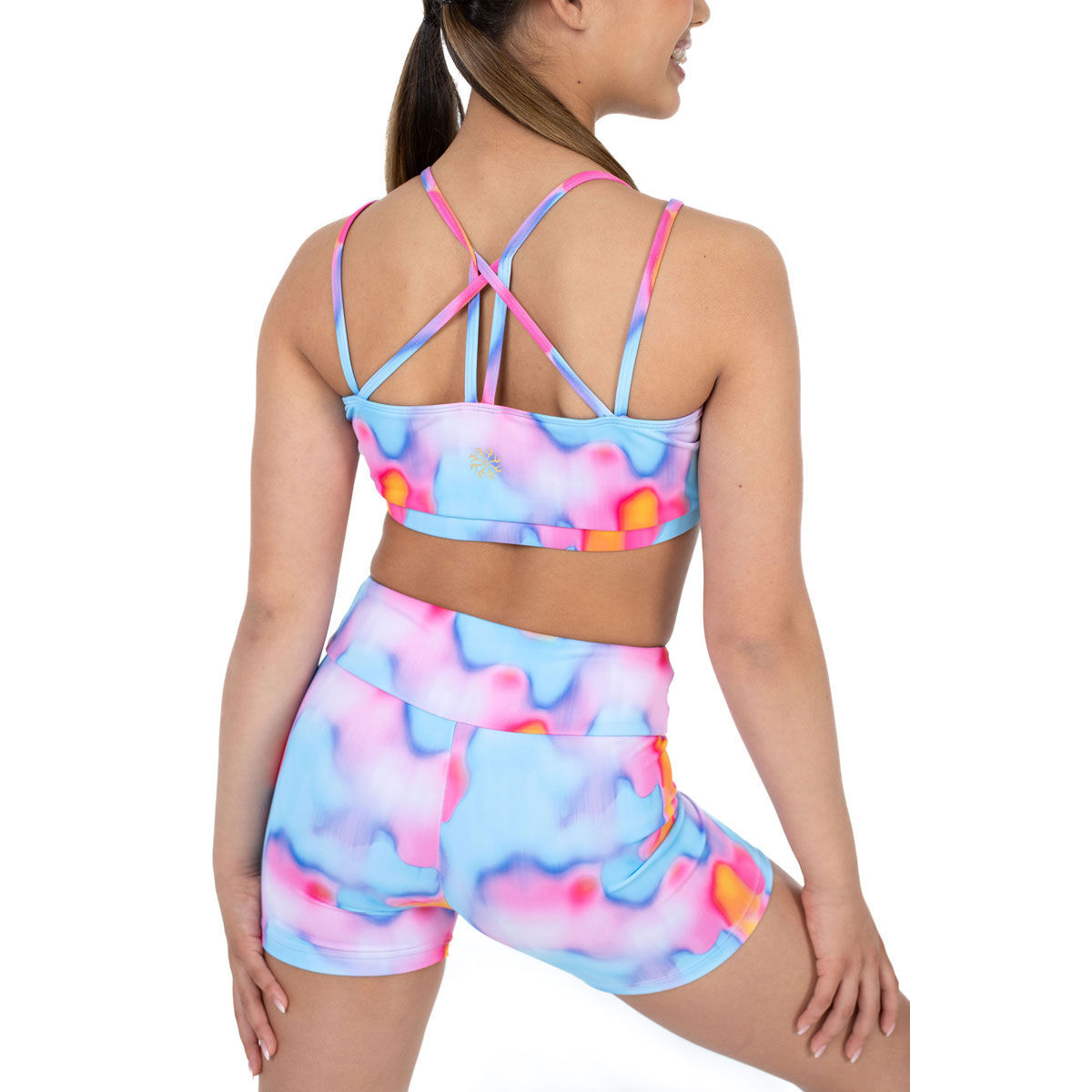 Flo Active Junior Nicole High Rise Mid Length Shorts