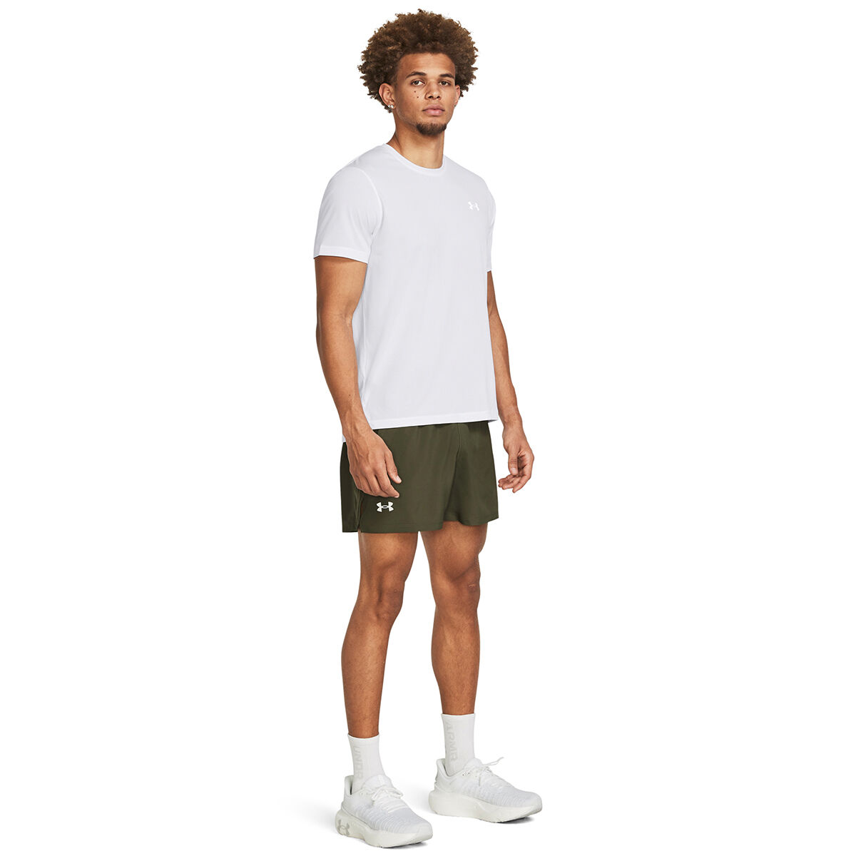 Under Armour Mens Launch 5 Inch Unlined Running Shorts