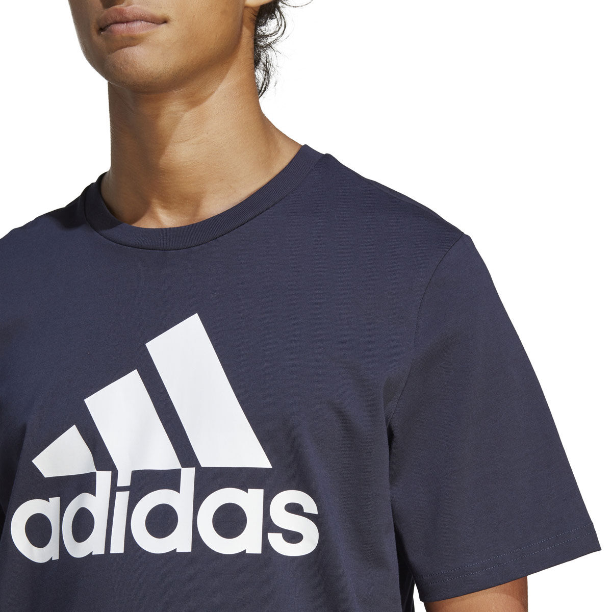 adidas Mens Essentials Big Logo Tee
