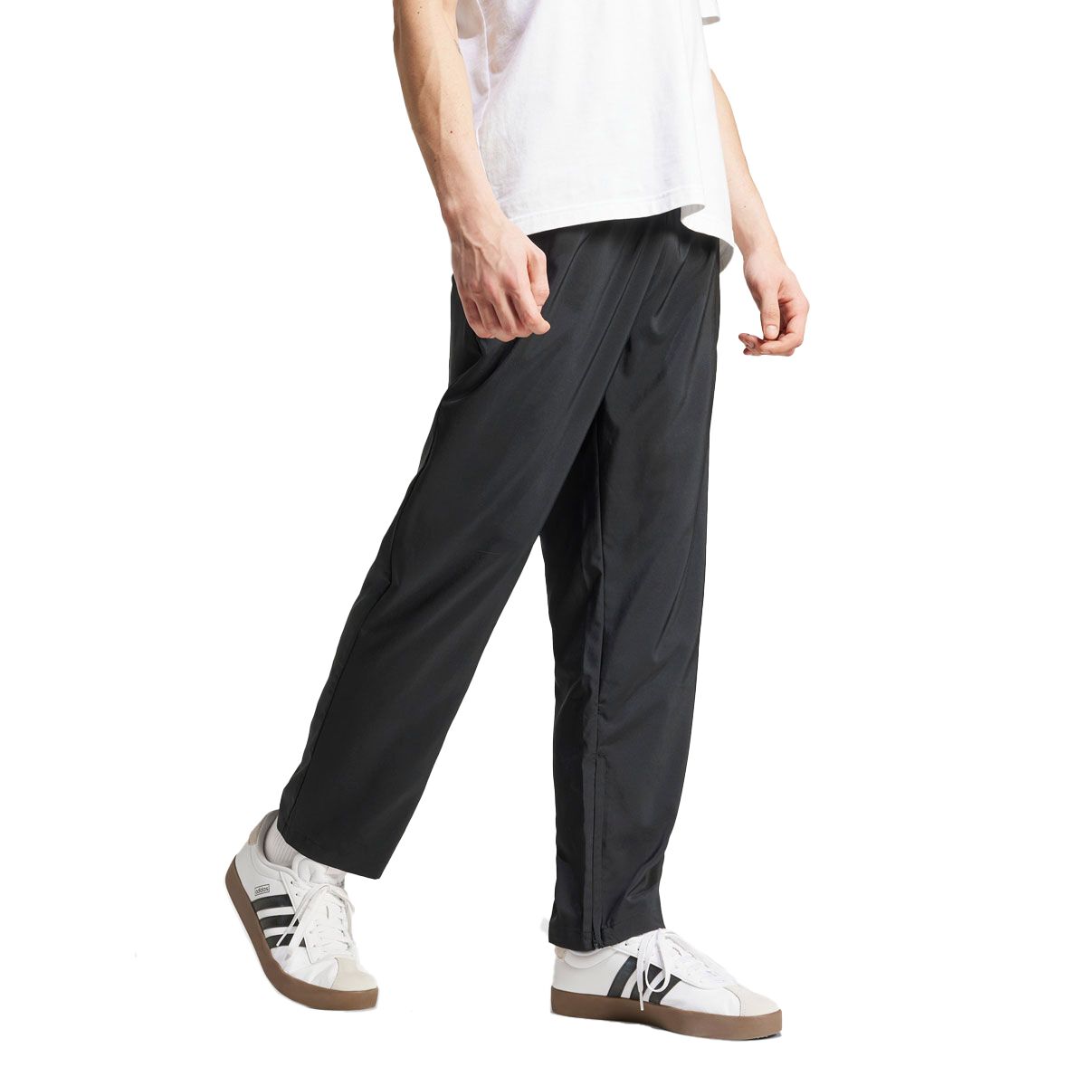 adidas Mens Essentials 3-Stripes Stanford Open Hem Pants