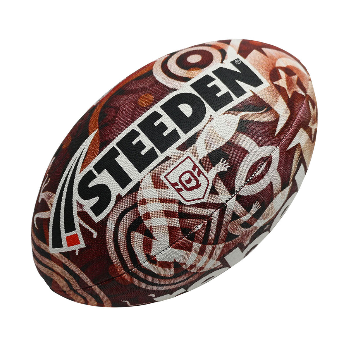 Steeden QRL Indigenous Supporter Ball Size 5