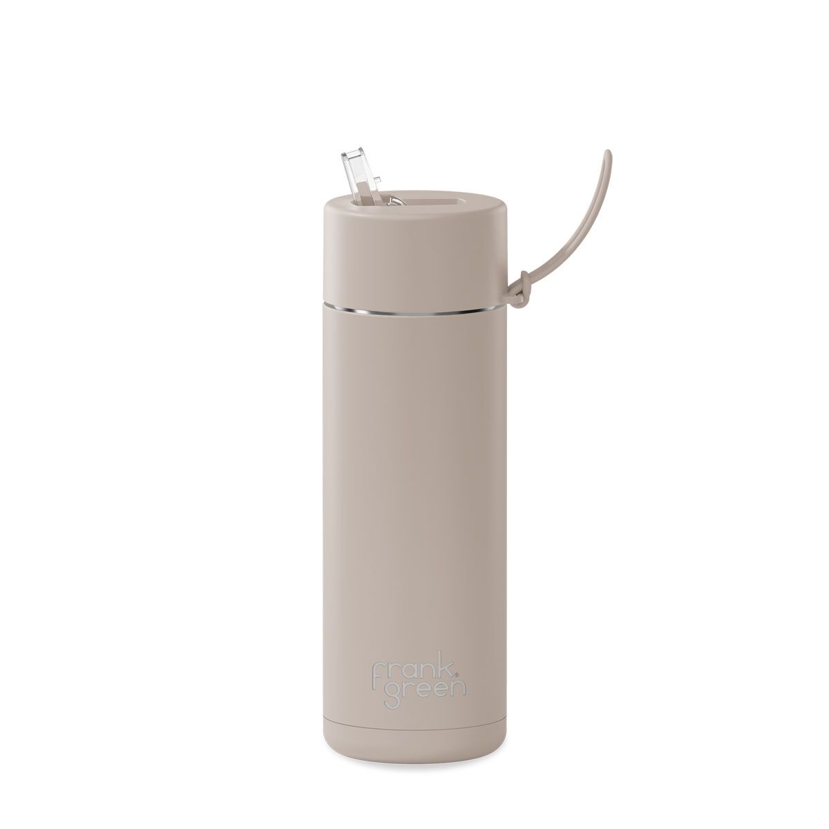 Frank Green Reusable Bottle 590ml/20oz - Silver/Moon Dust