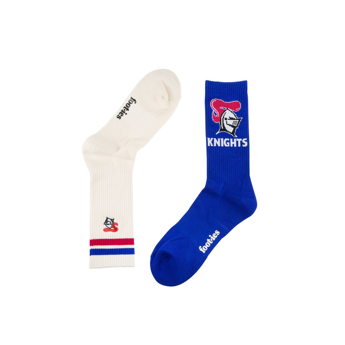 Newcastle Knights Sneaker Socks 2 Pack