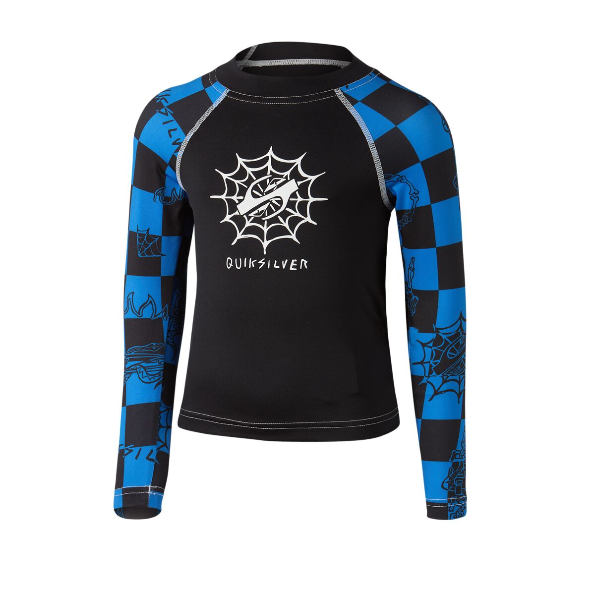 Quiksilver Toddler Boys Beach Bones Long Sleeve Rash Top