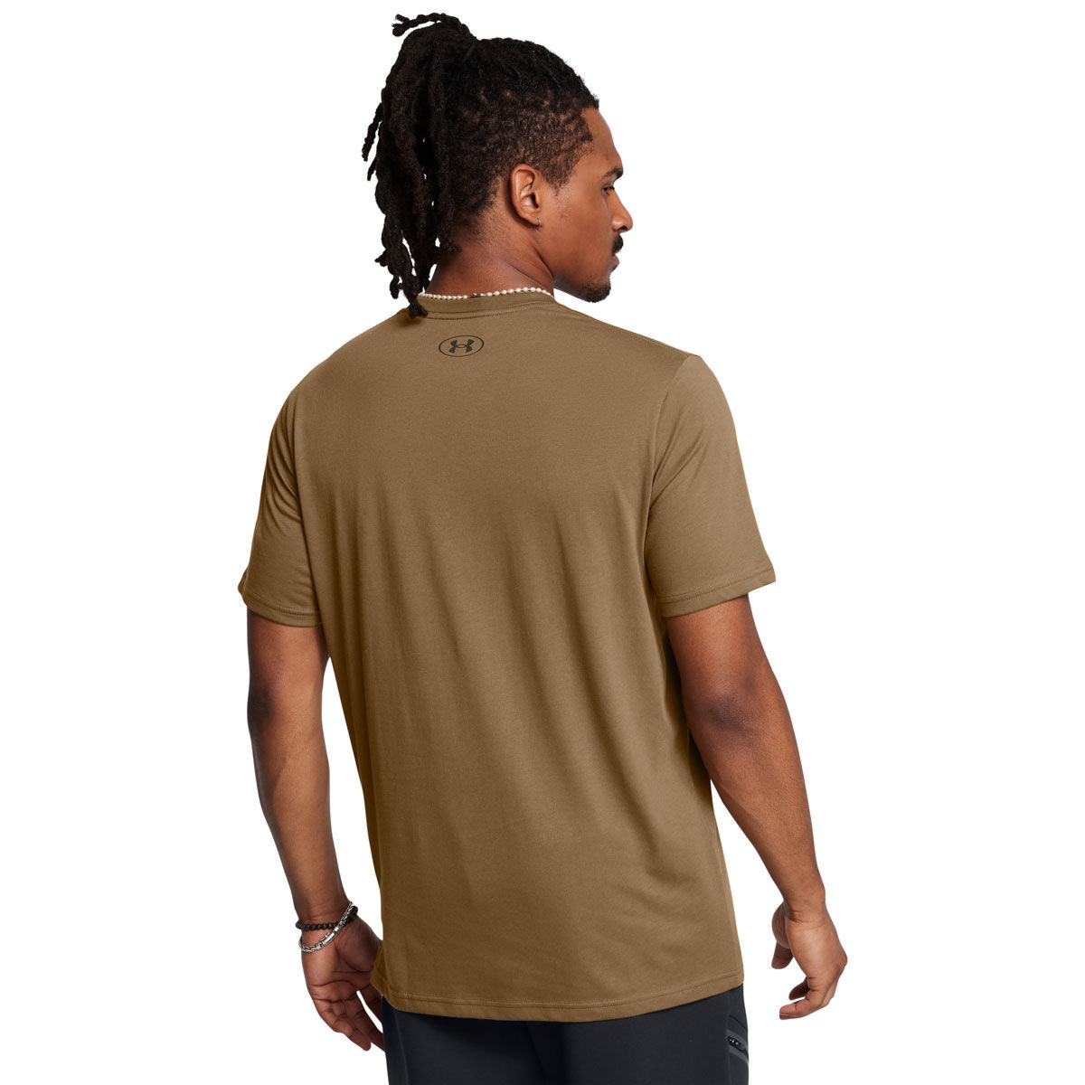Under Armour Mens UA Stacked Logo Fill Tee