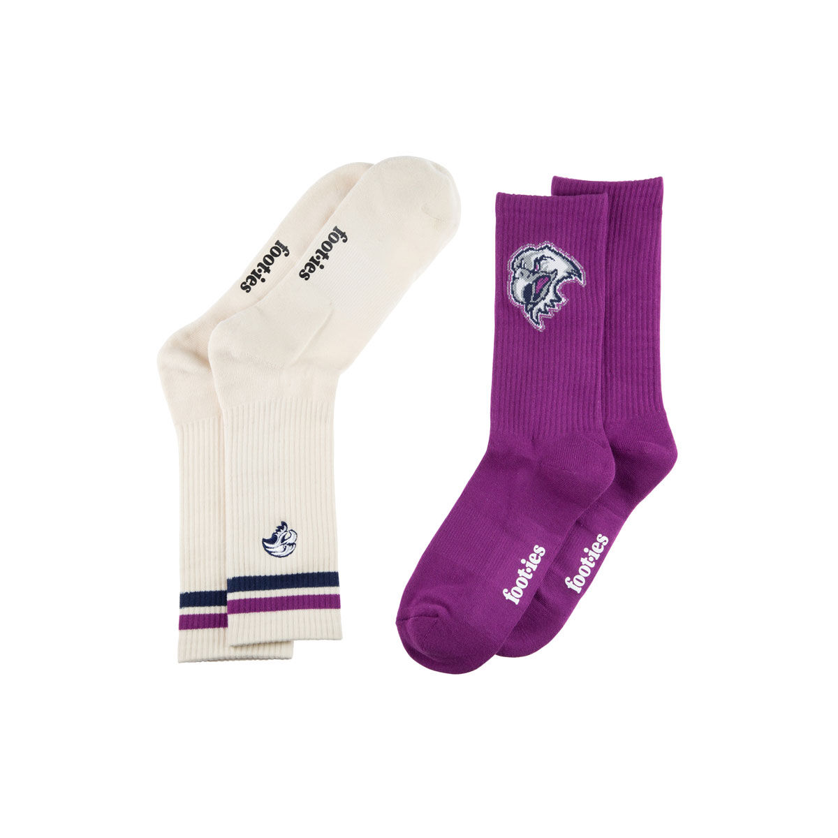 Manly Warringah Sea Eagles Sneaker Socks 2 Pack Multi M/L