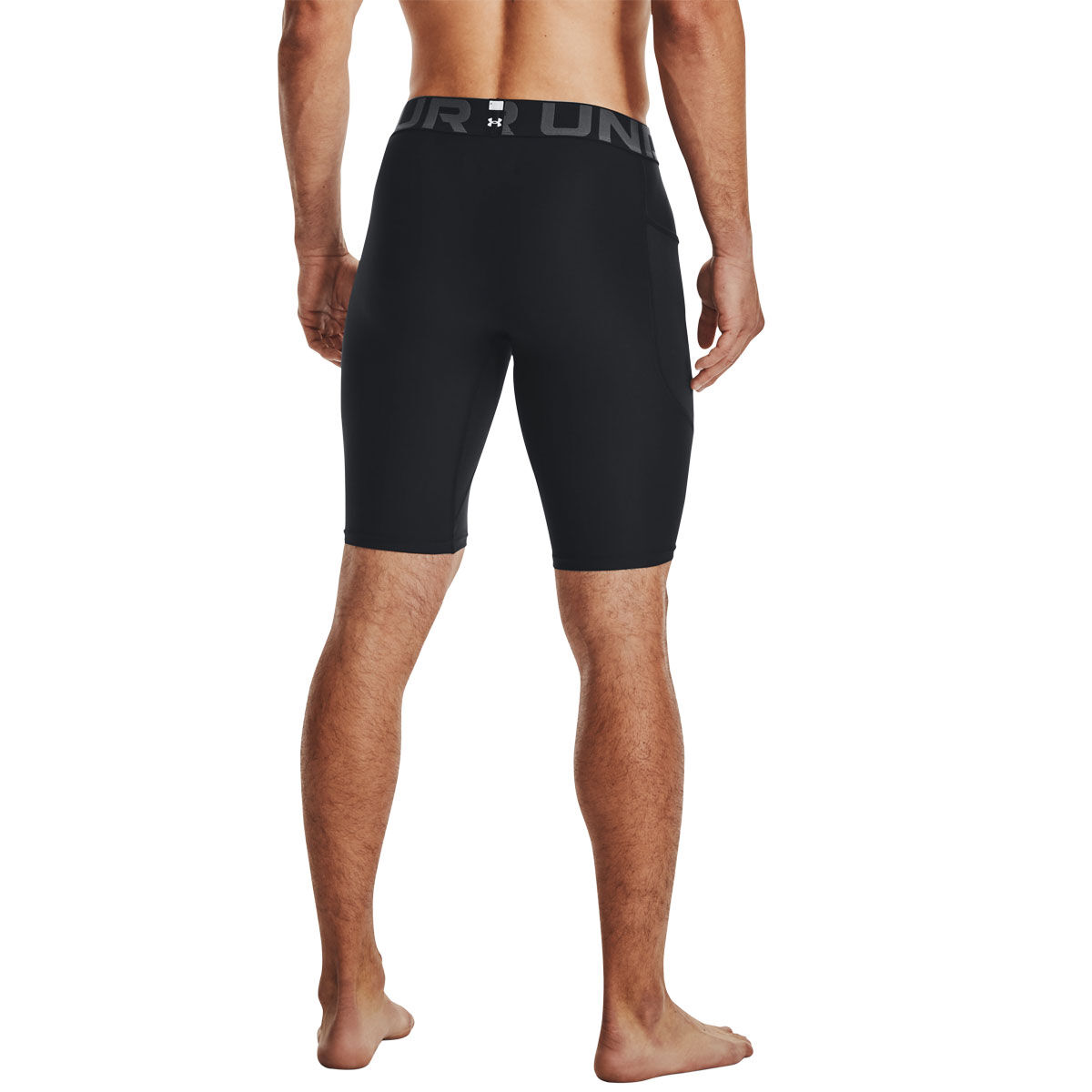 Under Armour Mens HeatGear Armour Long Compression Shorts