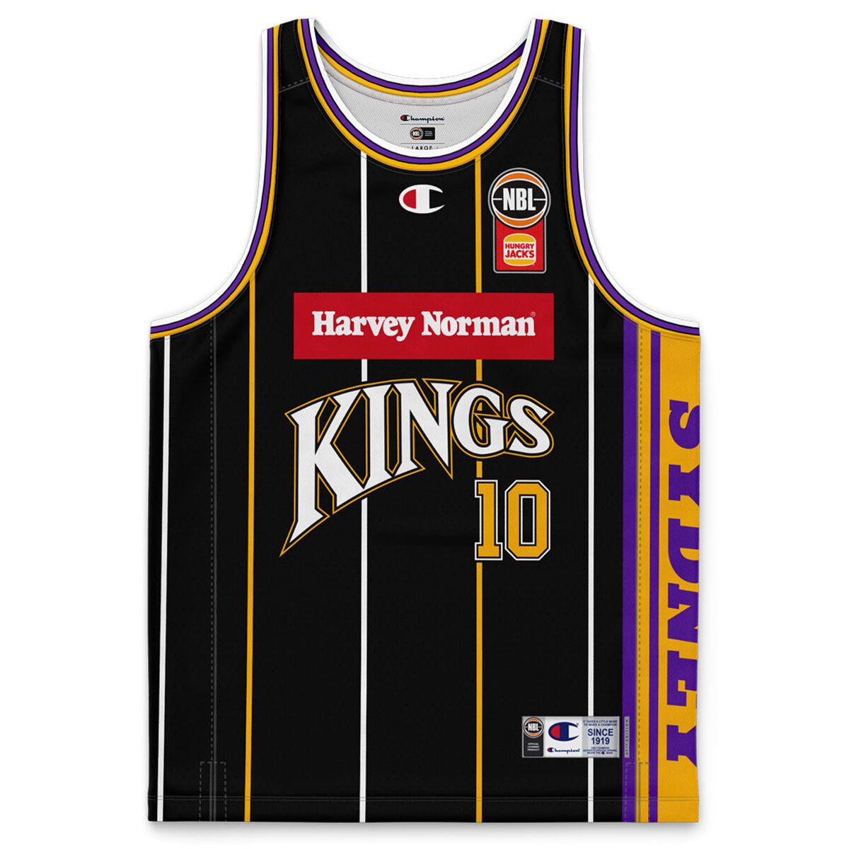 Sydney Kings Kids Xavier Cooks 2024 Heritage Basketball Jersey