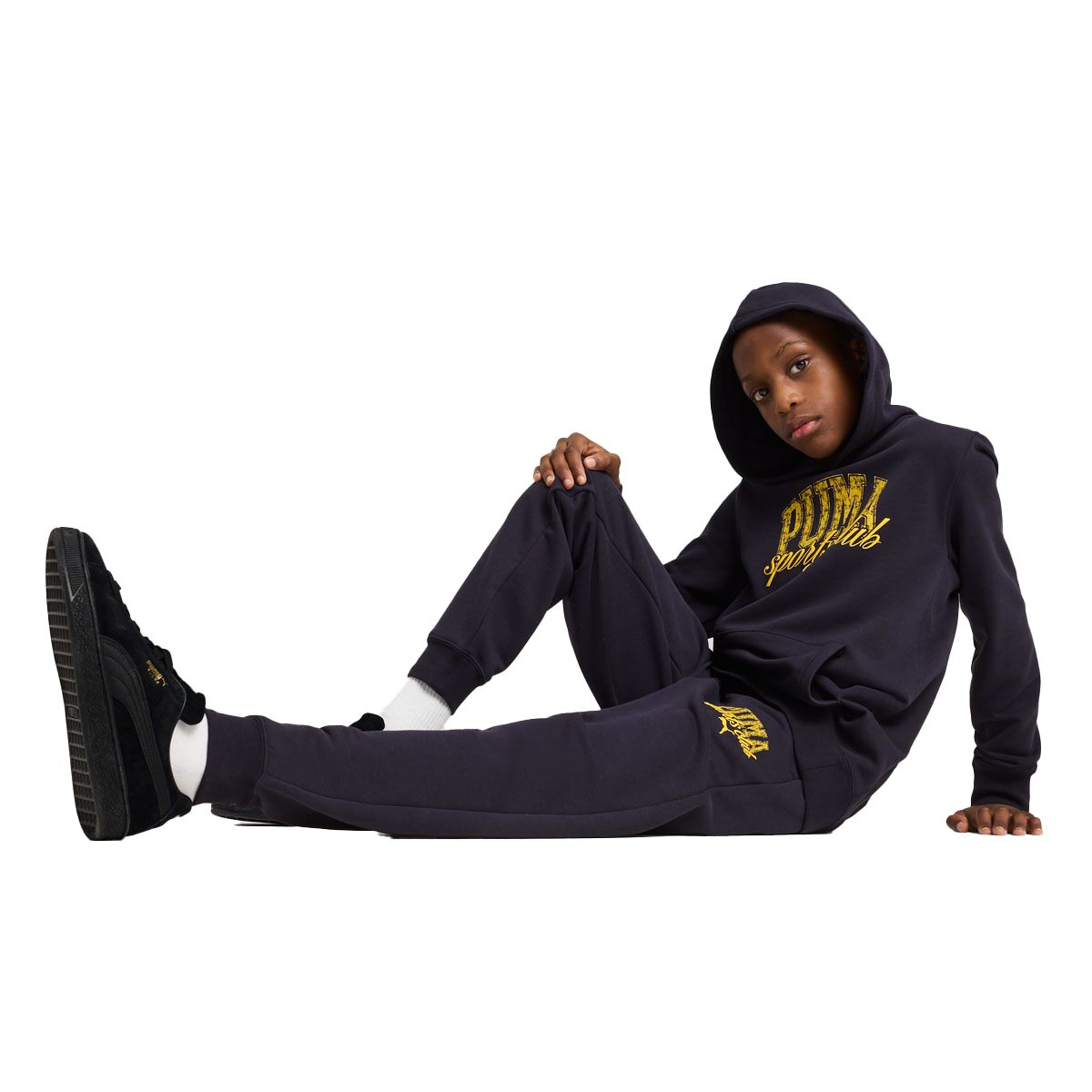 Puma Kids Classic French Terry Pullover Hoodie