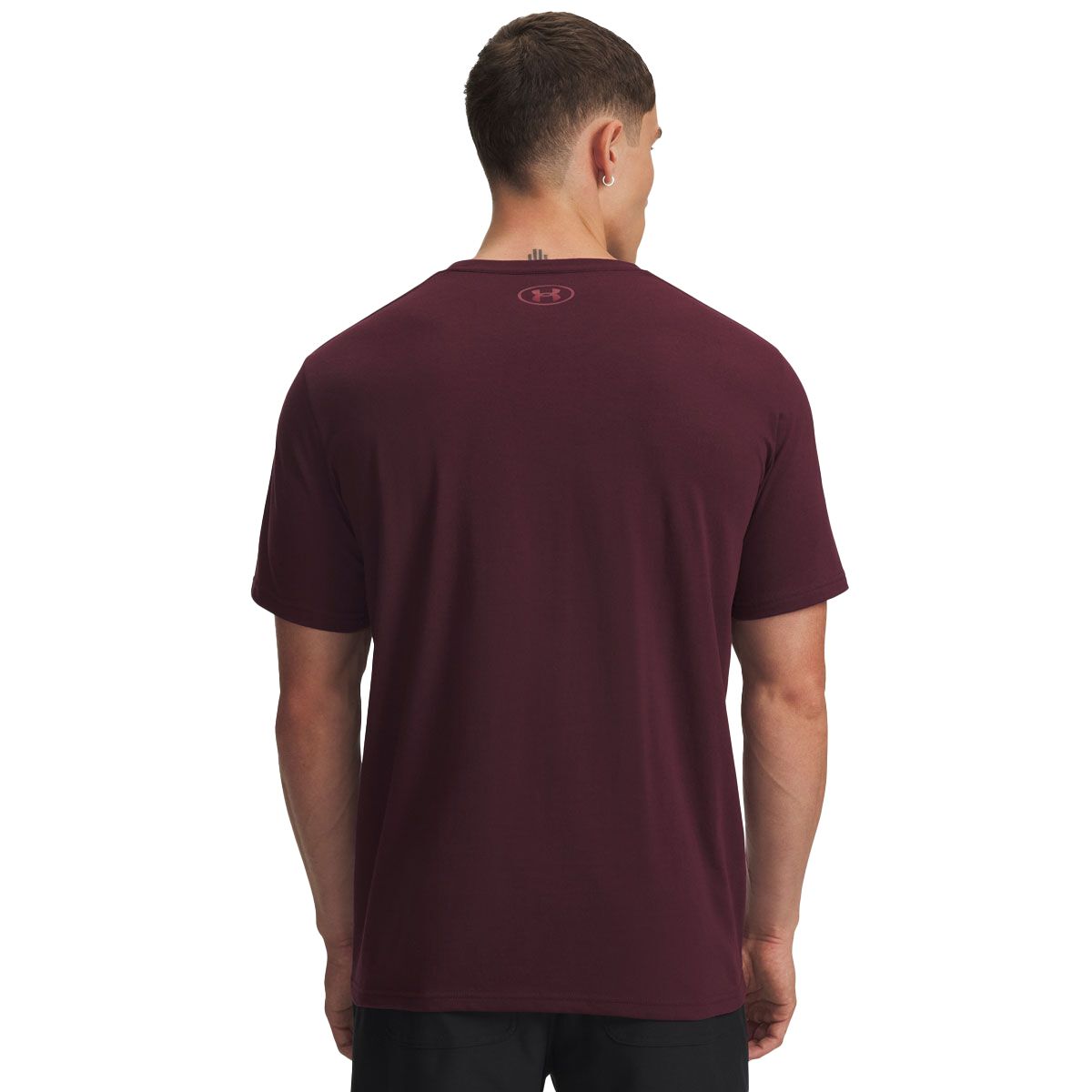 Under Armour Mens Printed Woven Label Tee