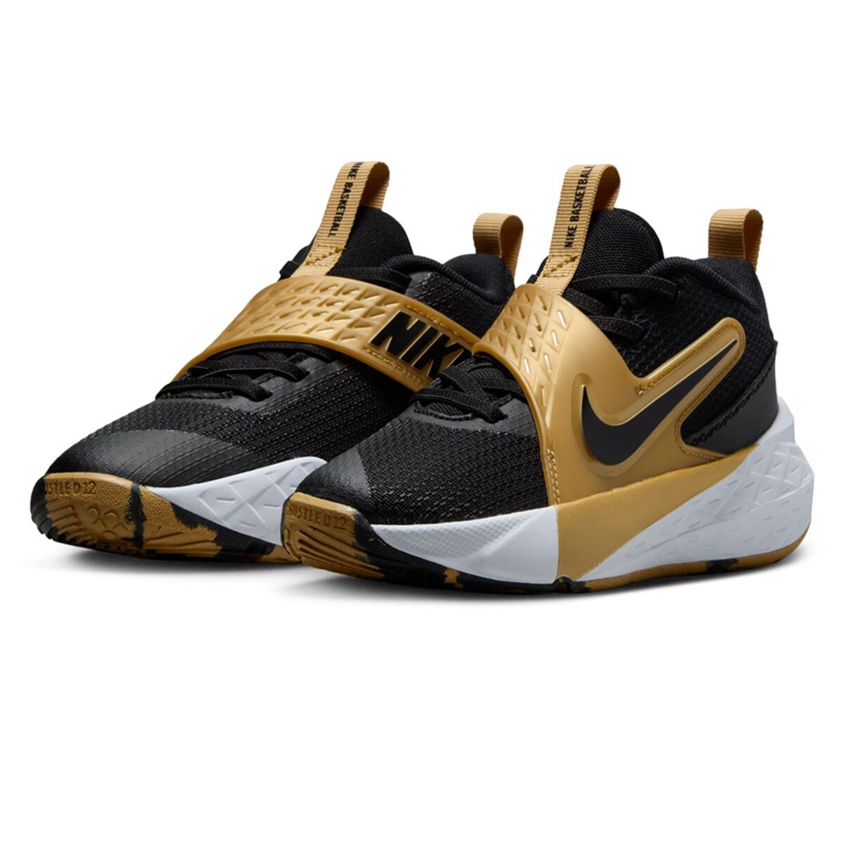 Nike Team Hustle D 12 PS Kids Basketball Shoes
