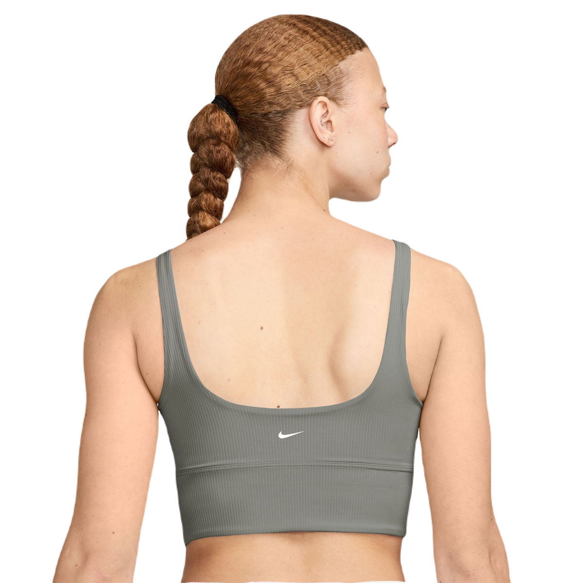 Nike Womens Zenvy Wide Ribbed Light Support Longline Sports Bra