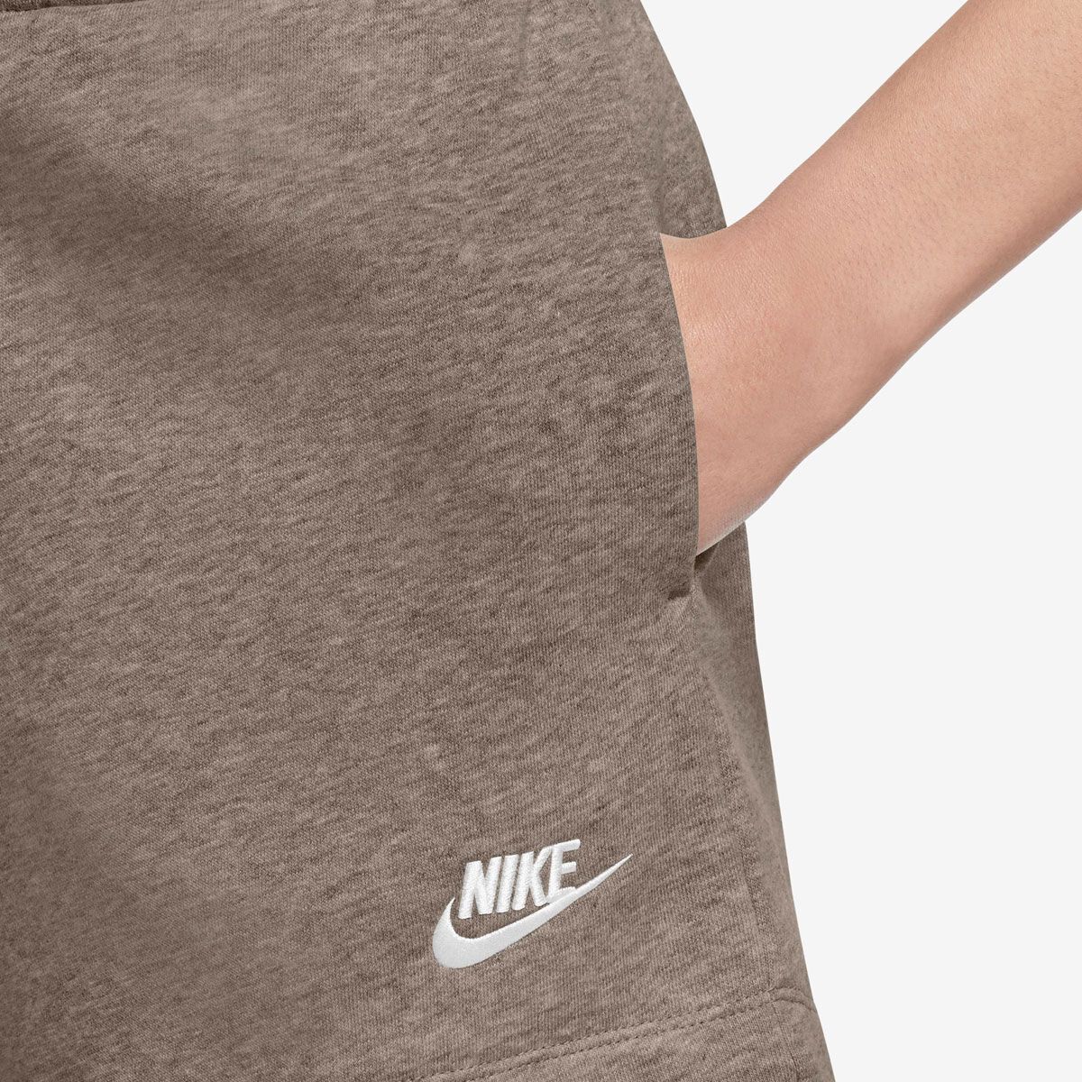 Nike Womens Sportswear Club Fleece Mid Rise Shorts
