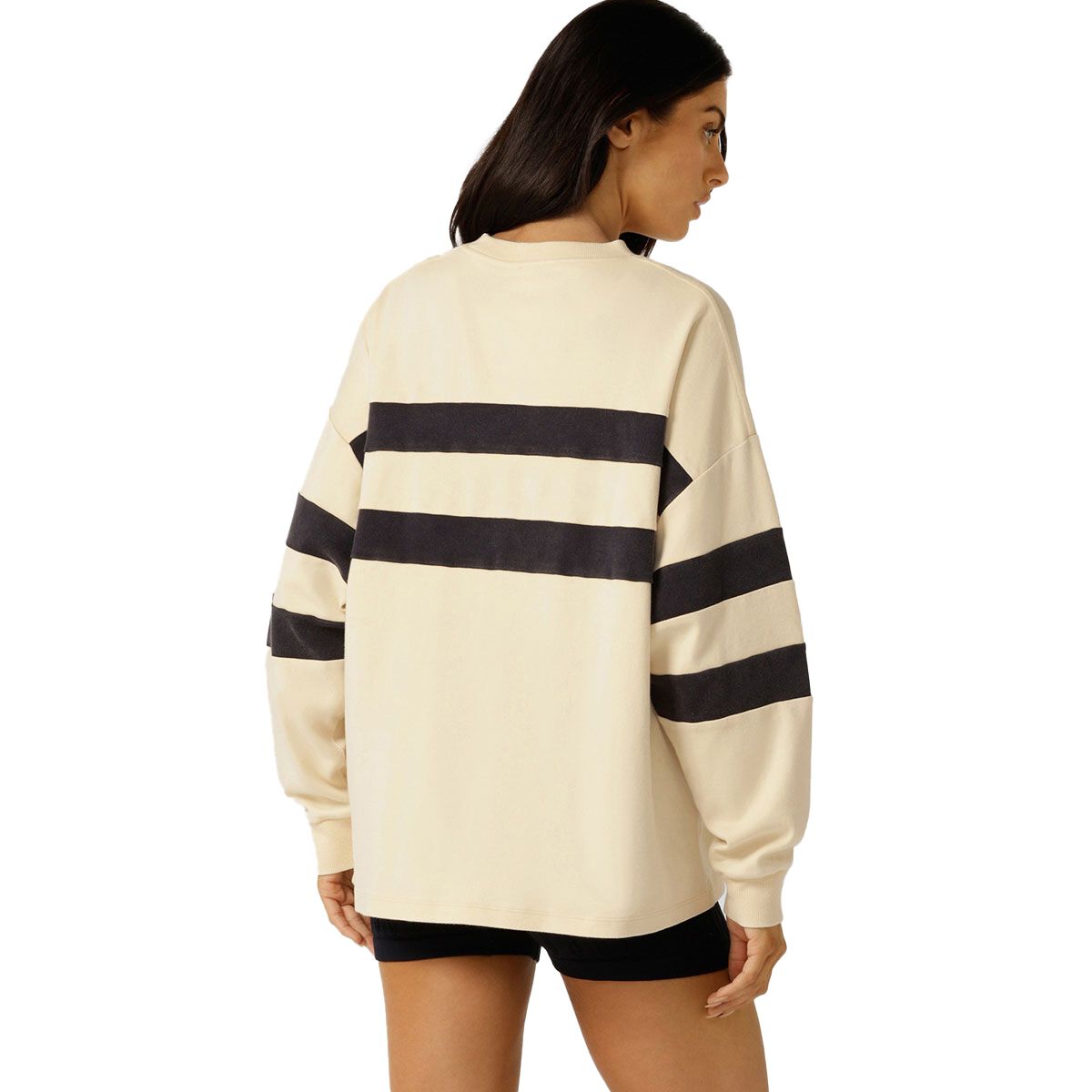 Lorna Jane Womens Throwback Oversized Crew Sweatshirt