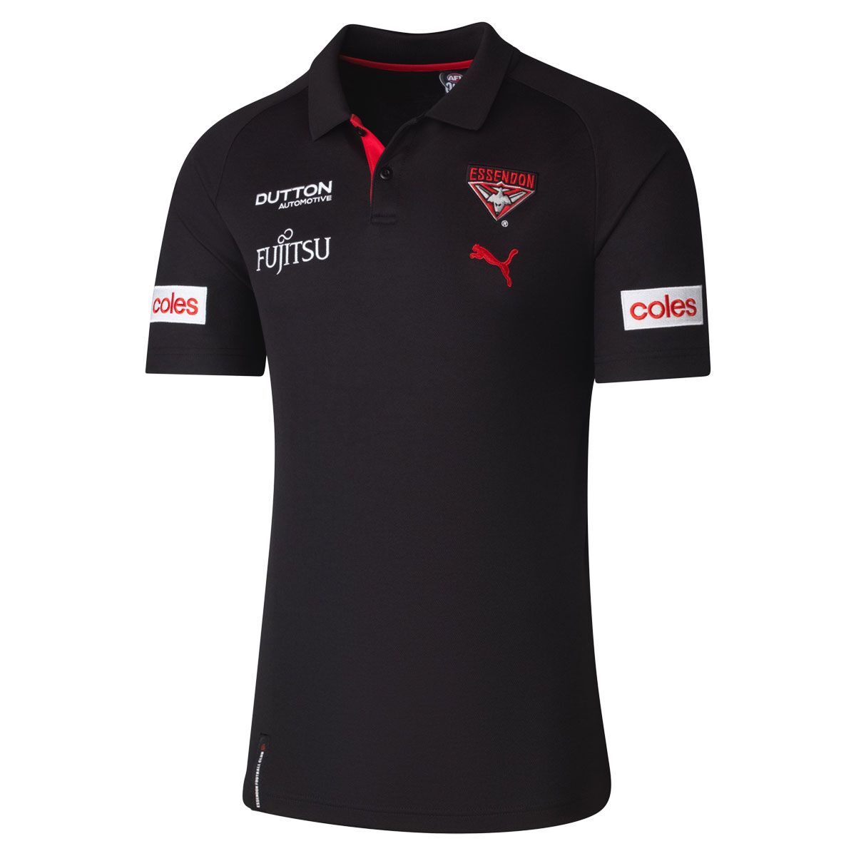 Essendon Bombers Mens 2025 Team Polo