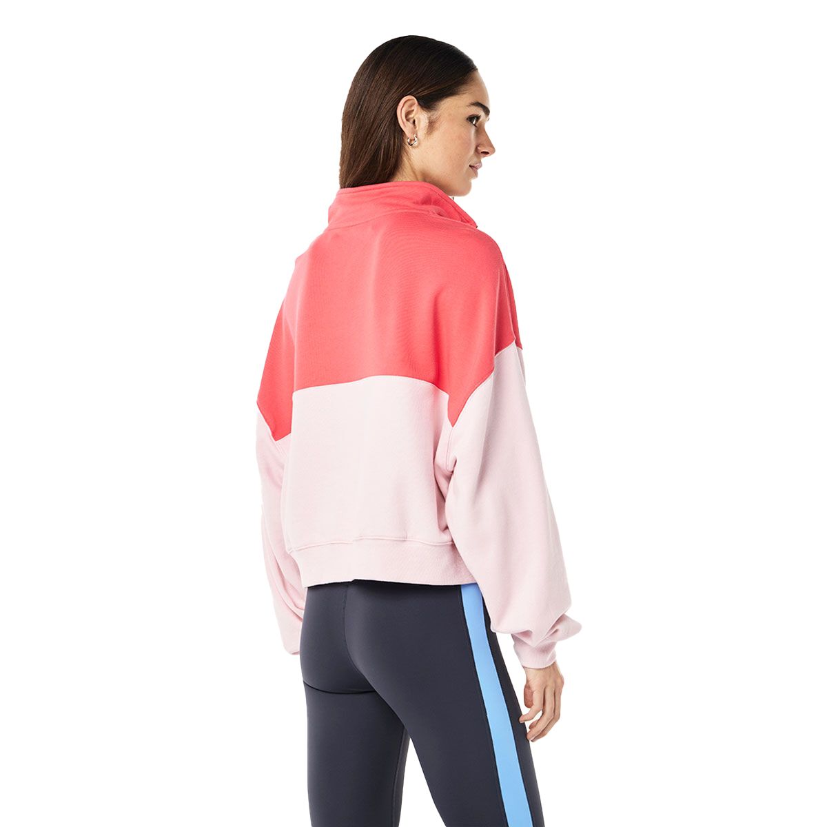 P.E Nation Womens Kayenta Zip Neck Sweatshirt