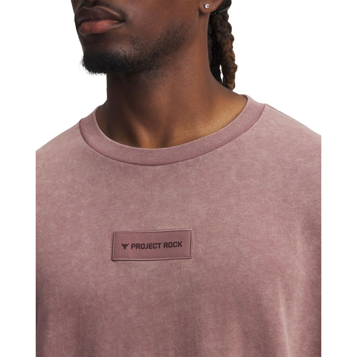 Under Armour Mens Project Rock Heavyweight Tee