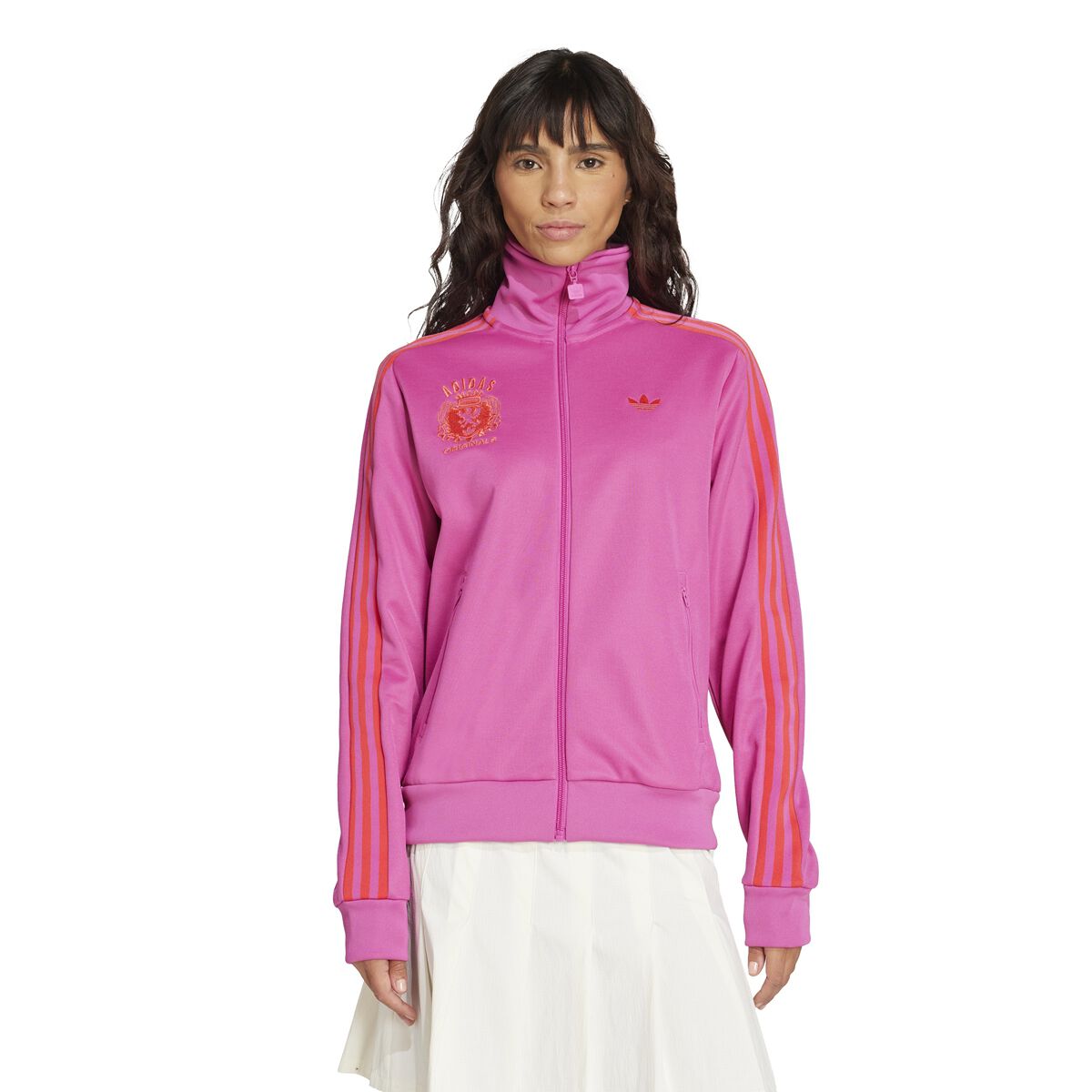 adidas Originals Womens Graphic Crest Beckenbauer Track Top
