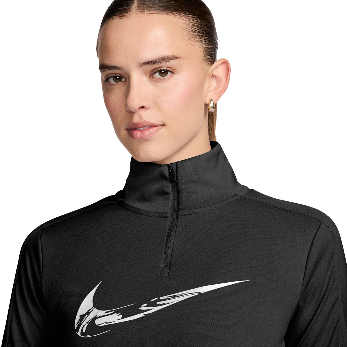Nike Womens Swoosh Dri-FIT 1/2 Zip Running Top