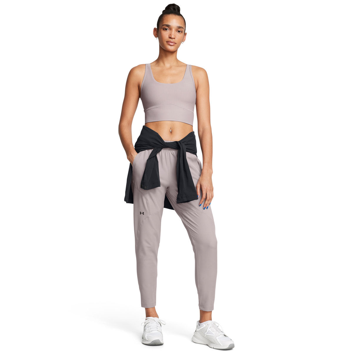 Under Armour Womens Meridian Rib Crop Tank