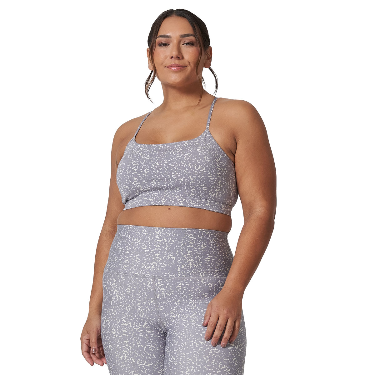 Ell/Voo Womens Kyrie Crop Sports Bra