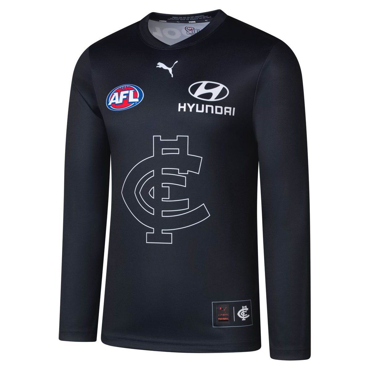 Carlton Blues 2025 Mens Longsleeve Blueout Guersney