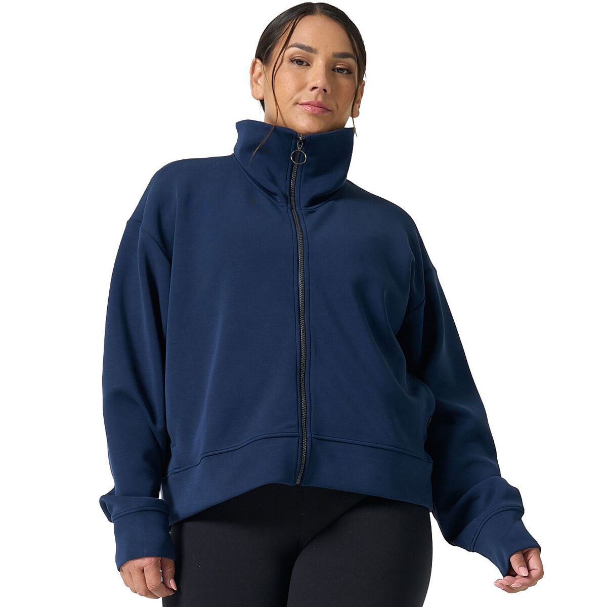 Ell/Voo Womens Suki Zip Thru Jacket