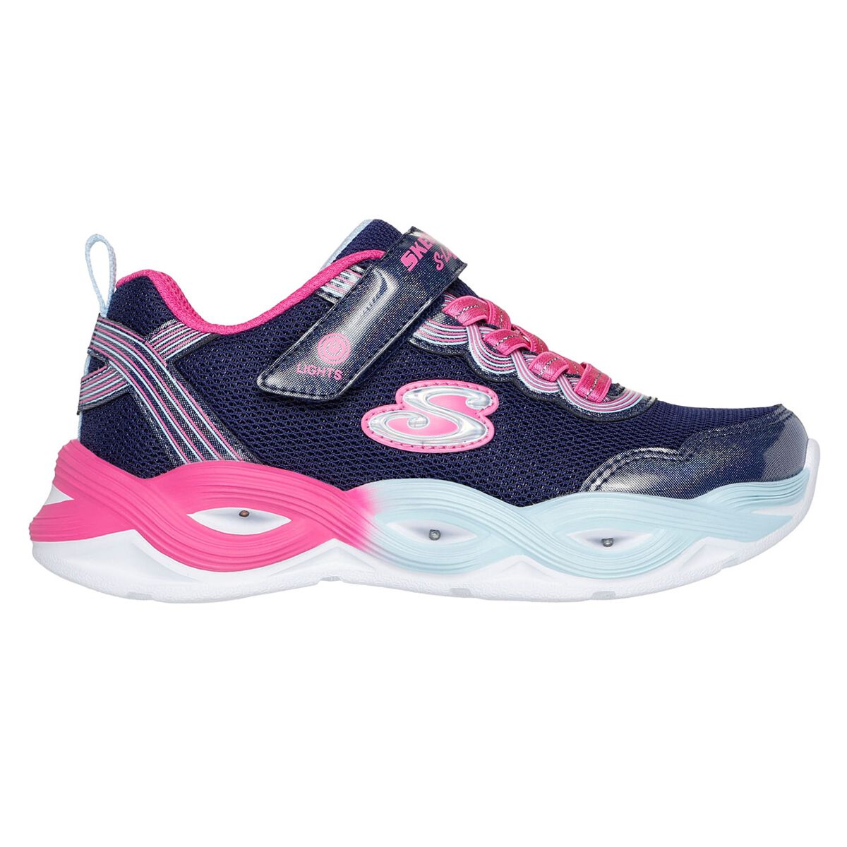 Skechers Twisty Glow PS Kids Casual Shoes